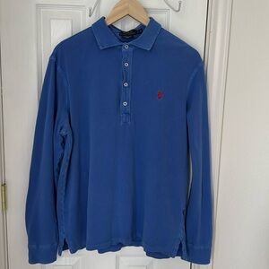 Polo Ralph Lauren Blue Long Sleeve Shirt